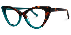 Maxine Cat-eye Tortoise Eyeglasses & Glasses Frames