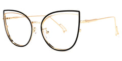 Spivey Cateye Black Glasses | Zeelool Glasses