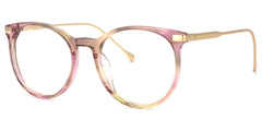 Lenid Round Multicolor Eyeglasses and Thin Frames