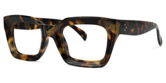 Nevaeh Square Tortoise Eyeglasses For Women and Men