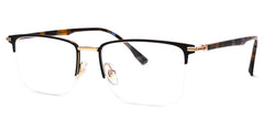 Simms Square Black Glasses | Zeelool Glasses