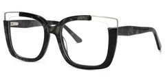 Dortch Square Black-Marble Glasses | Zeelool Glasses