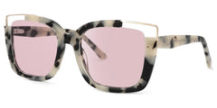 Dortch Square Light-Tortoise Sunglasses | Zeelool Glasses