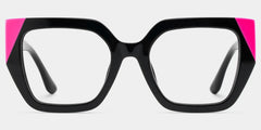 Viva Black Frame Glasses with Square Frame Online | ZEELOOL