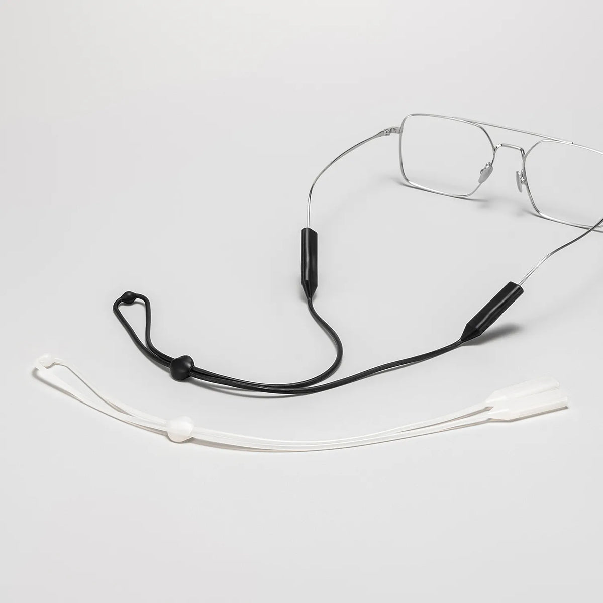 Adjustable Sports Glasses Straps Silicone Glasses Buckles