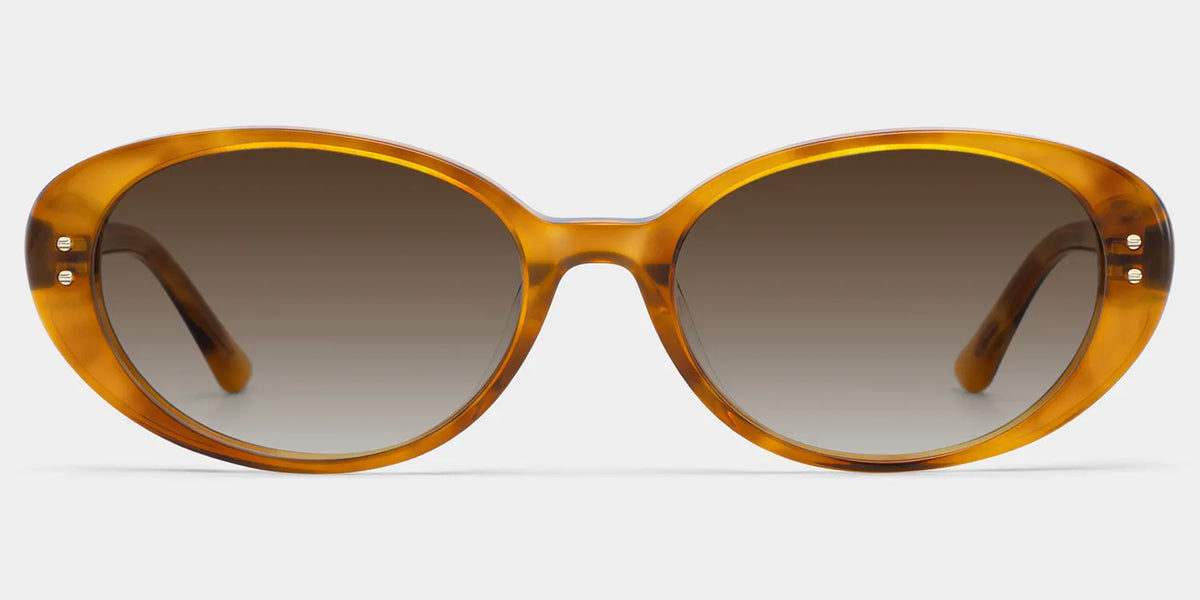 Lennon Tortoise Oval Glasses | Nostalgic Varsity Athleisure