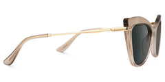 Indira Cat Eye Beige Sunglasses | Zeelool Glasses
