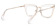 Tashawna Cateye Clear Glasses | Zeelool Glasses