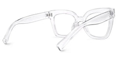 Malcolm Square Clear TR90 Frame Glasses | Zeelool