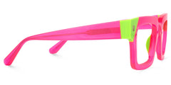 Trendy Pink Eyeglasses Frames For Women - Sarah Rectangle Glasses