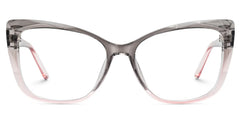 Square Farris Pink Glasses deals -Zeelool Glasses