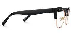 Charlene Browline Cateye Black EyeGlasses | Zeelool