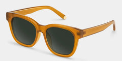 Azul beige Frame Polarized Sunglasses with square Style Online | ZEELOOL
