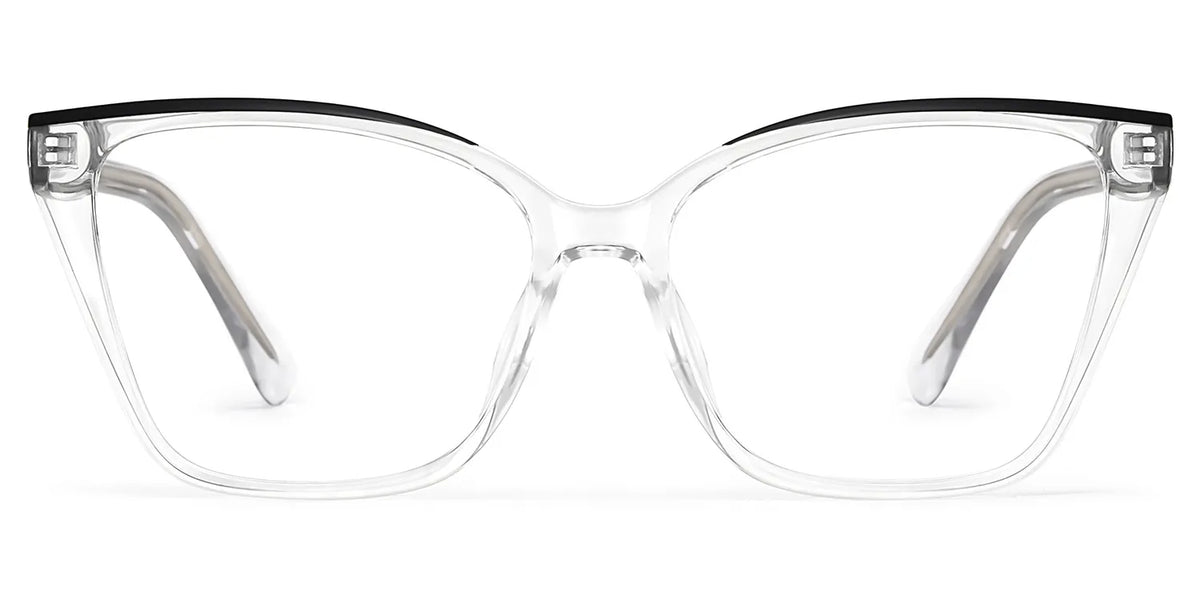 Sienna Clear Butterfly Prescription Glasses | Zeelool