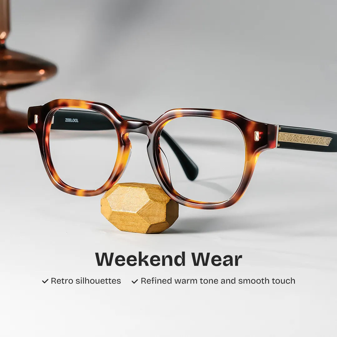 Hope Tortoise Frame Glasses with Round Frame Online | ZEELOOL