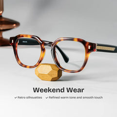 Hope Tortoise Frame Glasses with Round Frame Online | ZEELOOL
