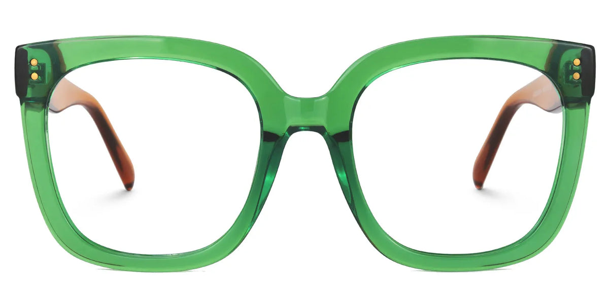 TR90 Ebony Eyeglasses, Ebony Square Glasses -Zeelool Glasses