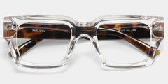 Orson wide rectangle frame glasses Online | ZEELOOL
