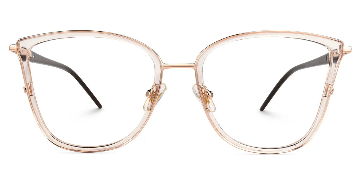 Cateye Marisa Beige Glasses deals -Zeelool Glasses