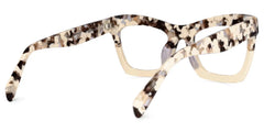 Benitez Square Two-Tone Frame and Pescription Glasses