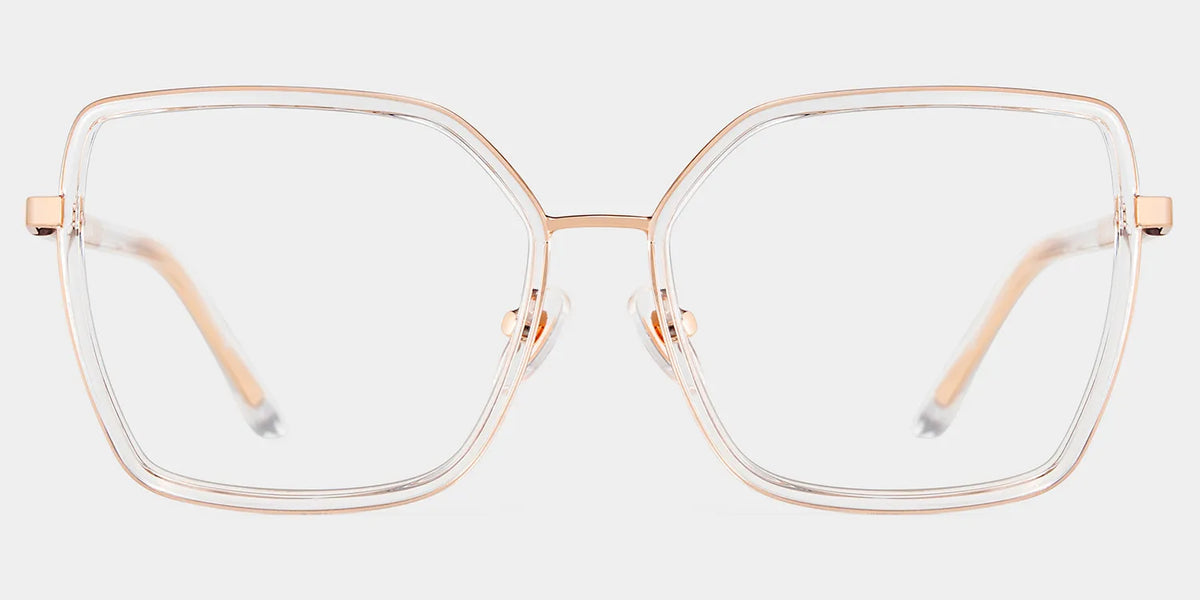 Clear Square Frame Glasses - Jill on Sale | Zeelool