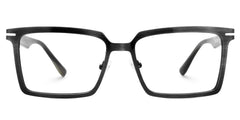 Sharma Rectangle Black Glasses Frames for Men