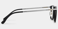 Black Ivonne Rectangle Frame Eyeglasses | Zeelool
