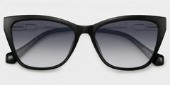 Celeste Black Cat Eye Glasses Frames | ZEELOOL