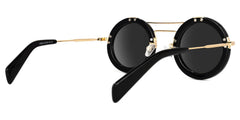 Martis Round Black Sunglasses | Zeelool Glasses