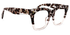 Rectangle Tandy Light Tortoise Frame Glasses | Zeelool