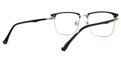 Kierriah Browline Black Glasses | Zeelool Glasses