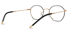 Reyes Geometric Black Glasses | Zeelool Glasses
