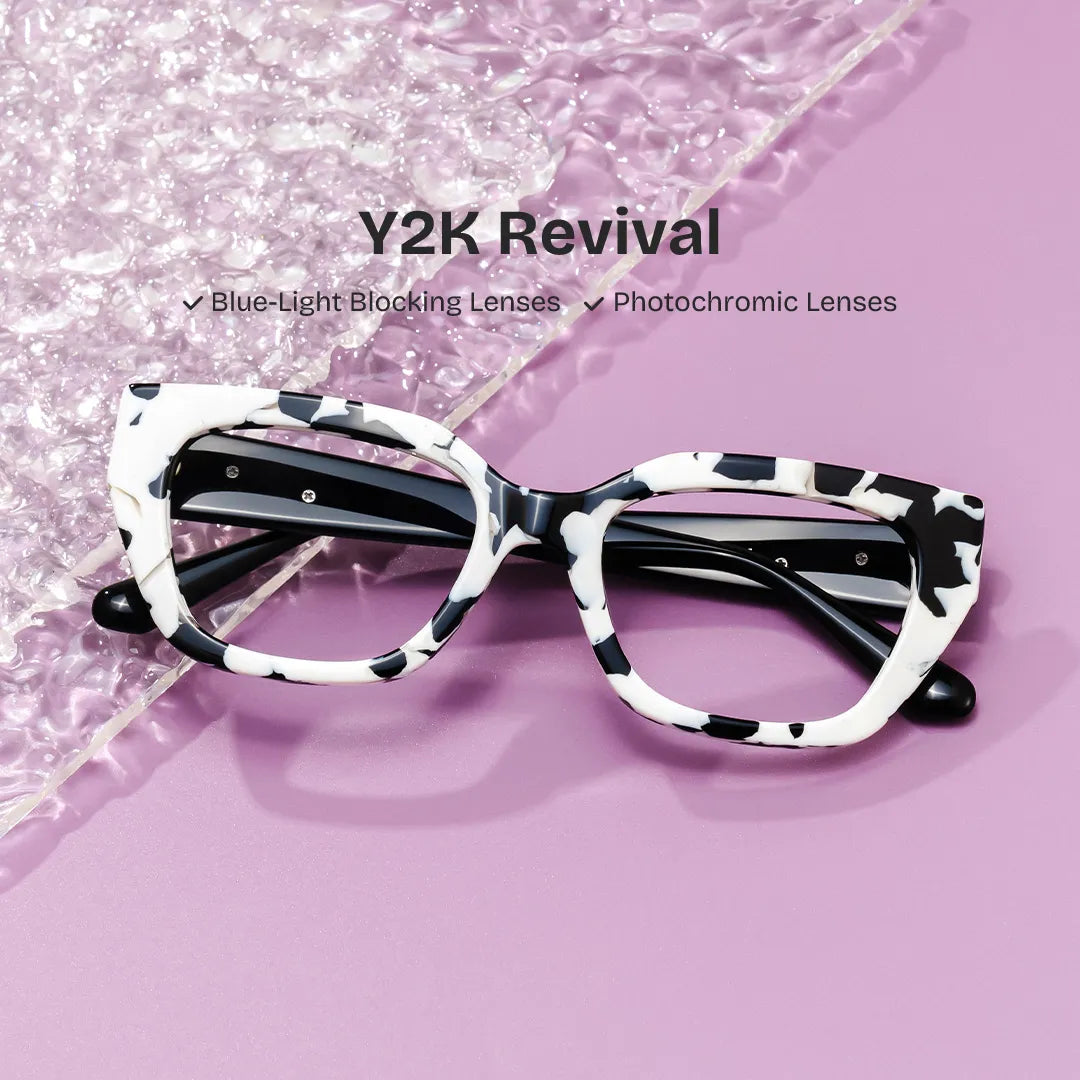 Rectangular Glasses for Round Face