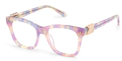 Square Purple Eyeglasses- Mae Acetate Frame Glasses