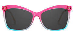 Pink-Blue Color Eyeglasses for Isaebella Frame Glasses | Zeelool
