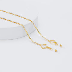 Fashion Eyeglasses Gold Eyeglasses Chains Accessories on Zeelool