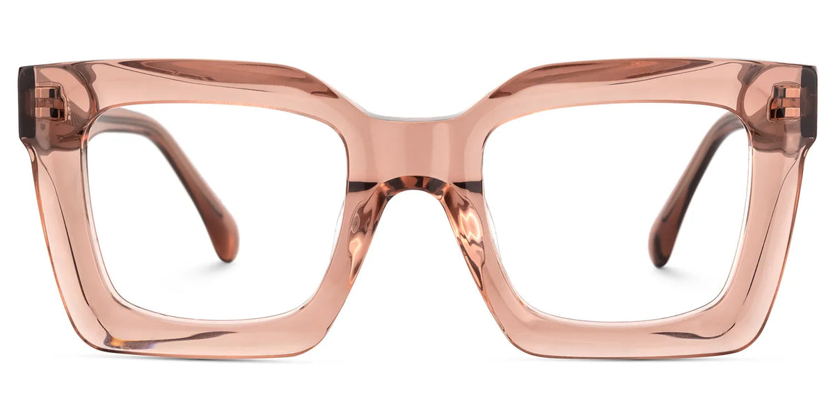 Lobo Square Beige Eyeglasses & Glasses Frames