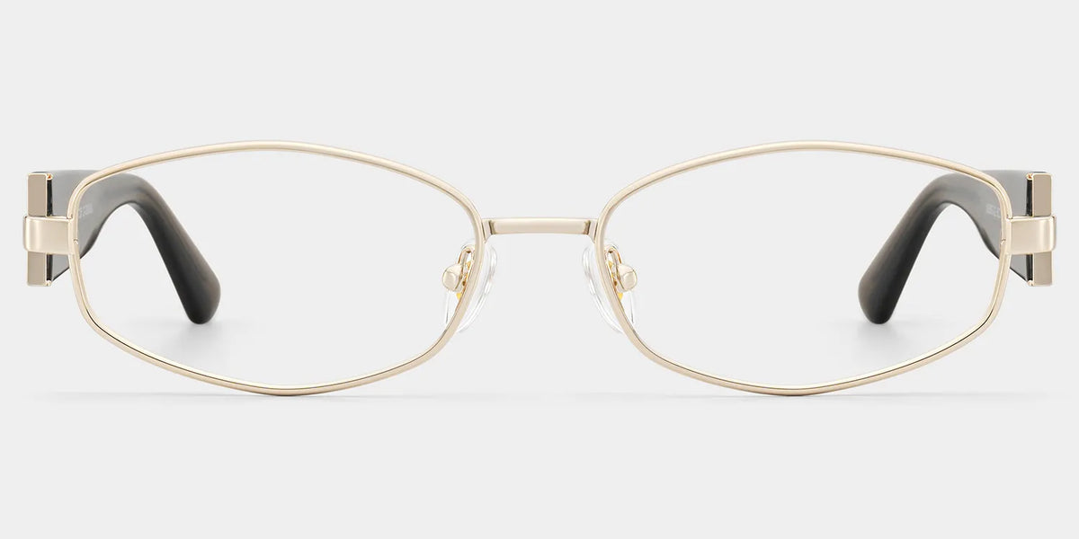 Dakota Cinnamon Rectangle Glasses for the Female | ZEELOOL