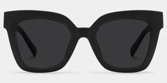 Malcolm Black Sunglasses with Square Frames | Zeelool