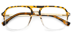 Aviator Kilworth Tortoise clear Glasses deals -Zeelool Glasses