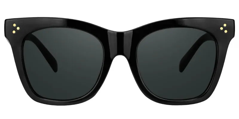 Gordon Rectangle Black Sunglasses & Glasses Frames