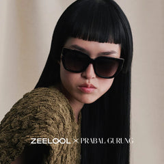 Grace Black Butterfly Sunglasses | ZEELOOL x Prabal Gurung