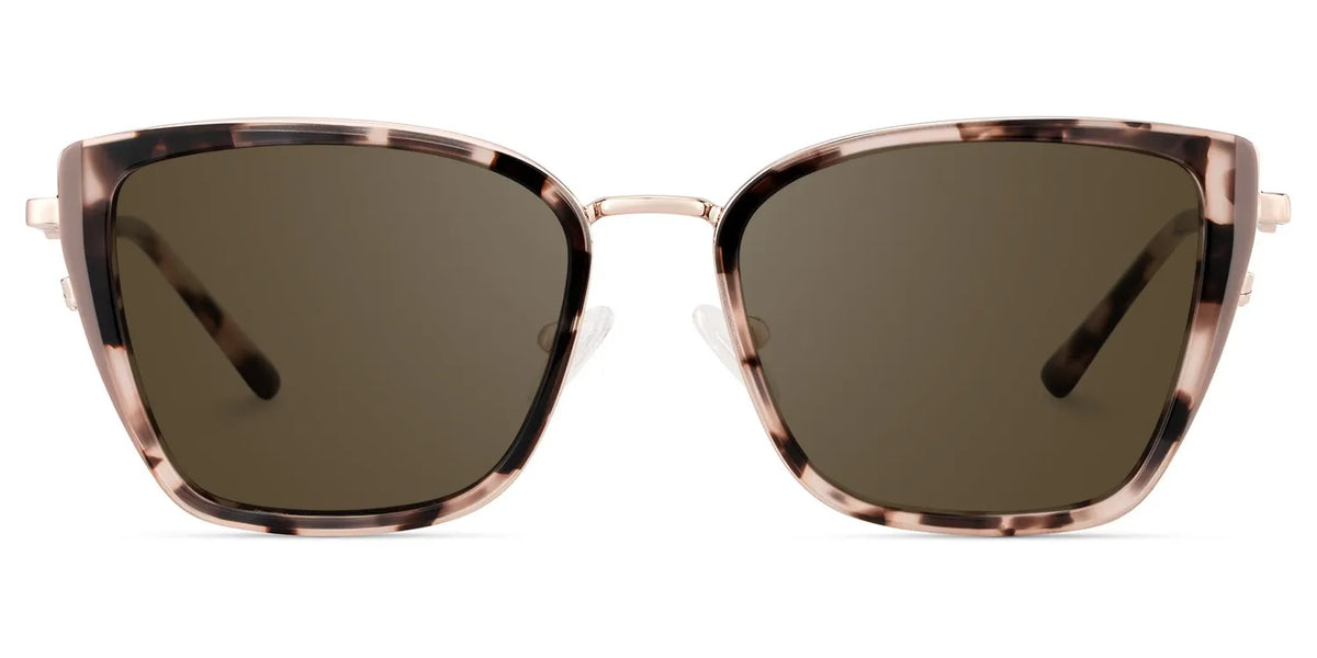 Juniper Eyeglasses in Square Tortoise Frame | Zeelool