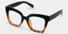 Malcolm Square Burnt Umber Glasses | Zeelool Optical