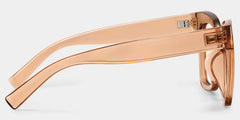 Malcolm Square Clear Beige Frame Glasses | Zeelool