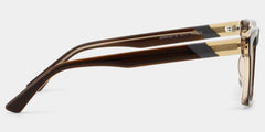 Rectangle Brown Eyeglasses- Henry Acetate Frame Glasses