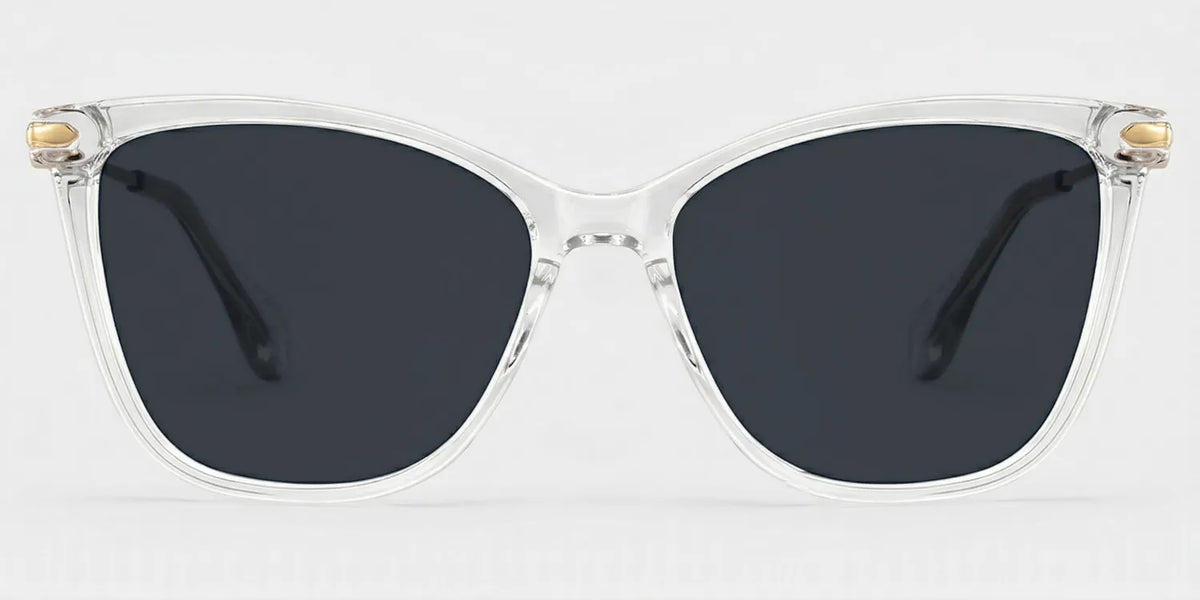 Westley thin clear frame glasses with Butterfly Frame Online | ZEELOOL