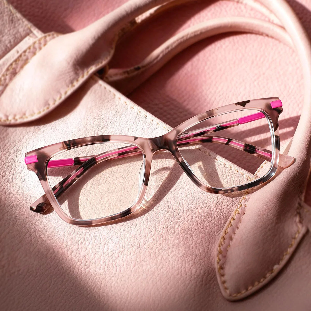 Eliot Rectangle Eyewear with Tortoise