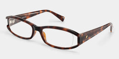 Willow Brown Tortoise Rectangle Glasses for Women | ZEELOOL