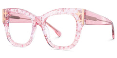 Designer Minfia Eyeglasses Pink Frames Glasses